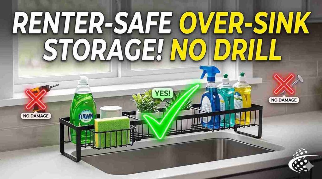 best over-the-sink organizers for renters compared