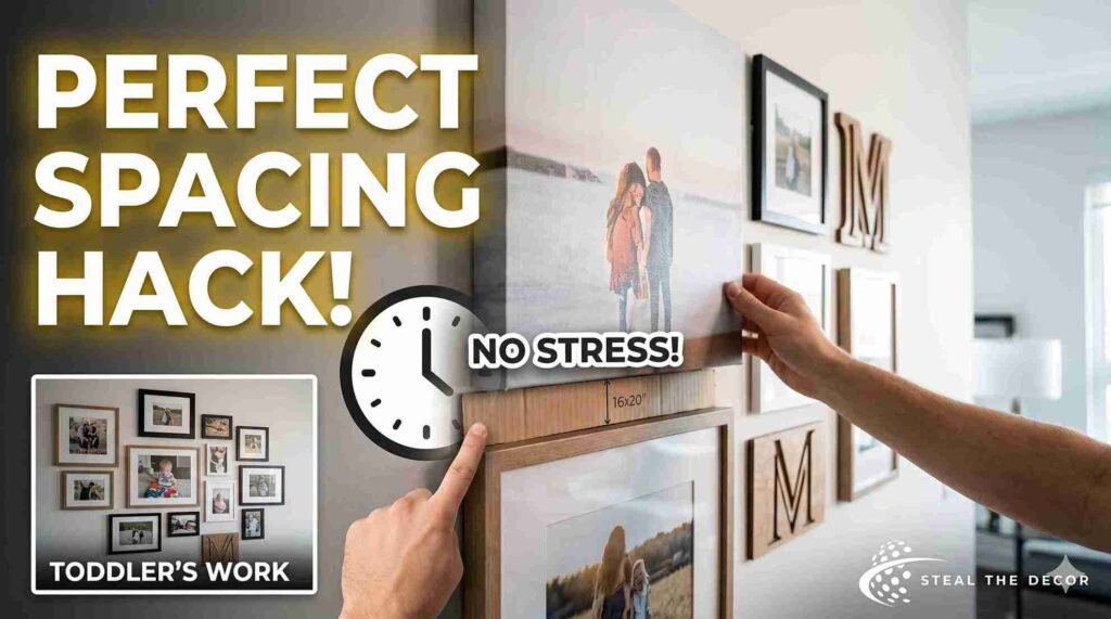 Canvas art hung using Command Canvas Hangers on textured wall — hanging frames on textured walls successfully