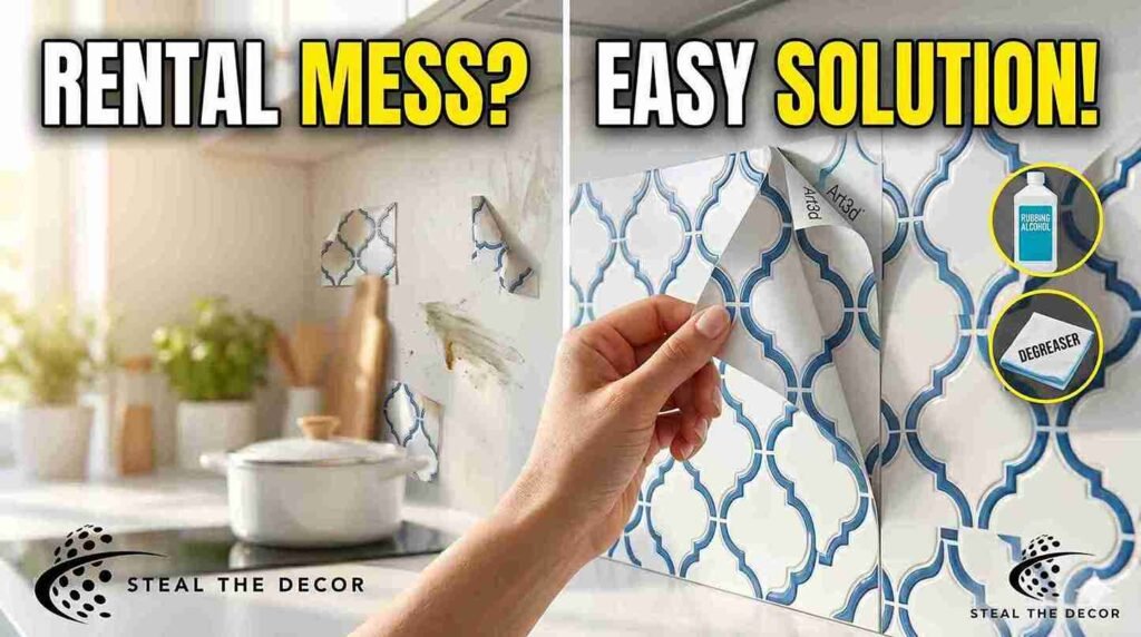 removable kitchen backsplash ideas