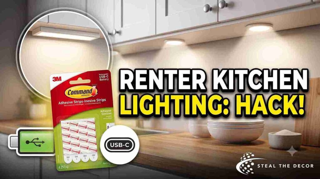 byingo rechargeable wireless battery operated under cabinet lighting bar with remote