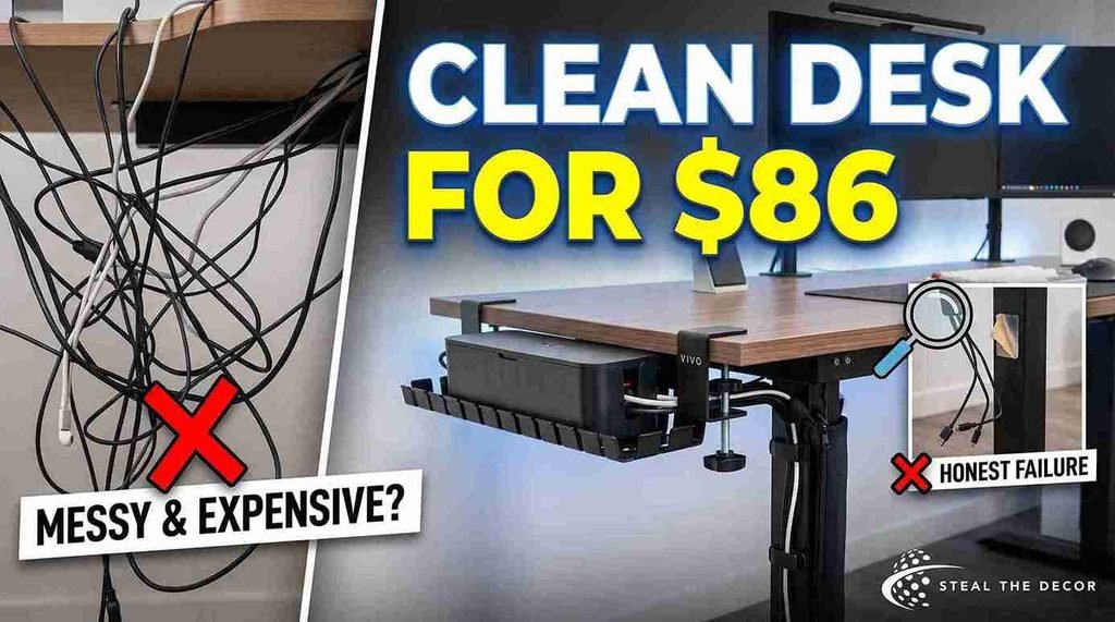 cable management ideas desk