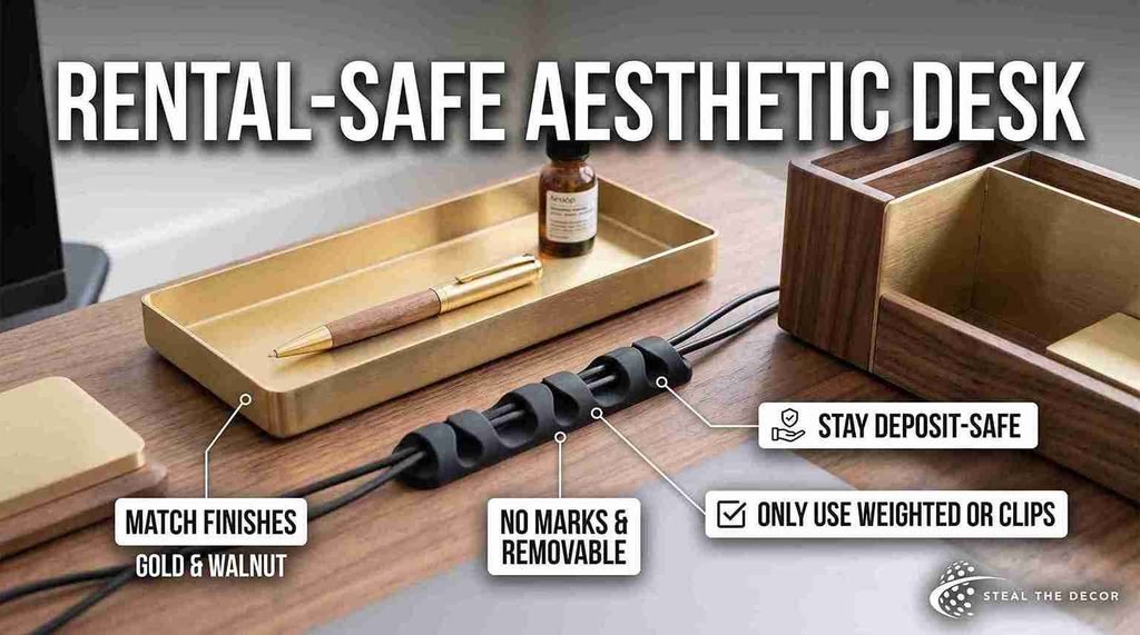 desk accessories aesthetic