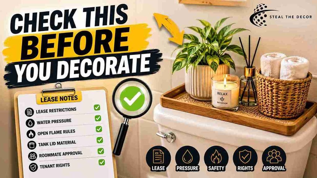 toilet tank decor ideas