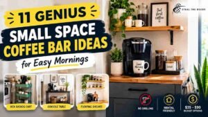 small space coffee bar ideas