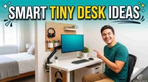 small desk setup ideas